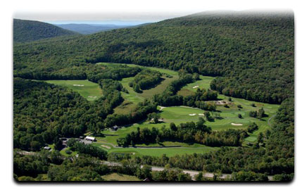 fall foliage golf